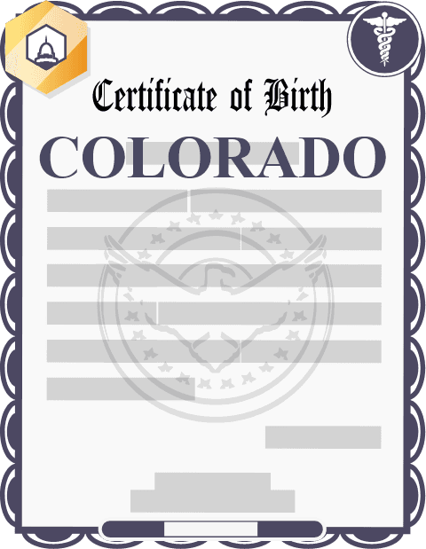 Colorado birth certificate