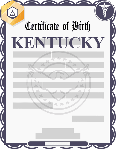 Kentucky birth certificate