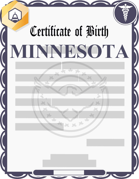 Minnesota birth certificate