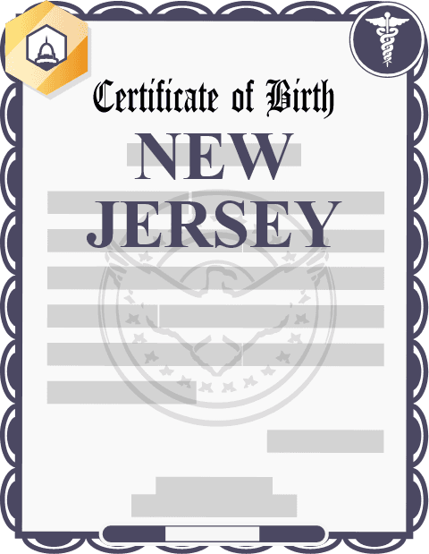 New Jersey birth certificate