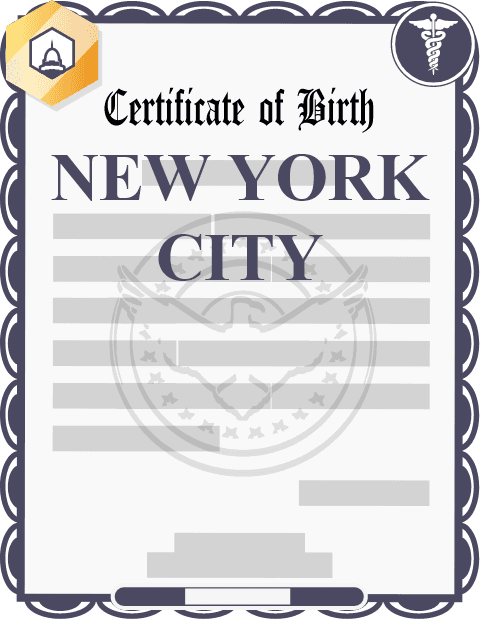 New York City birth certificate