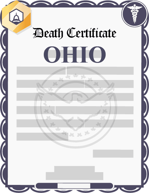 Ohio death certificate