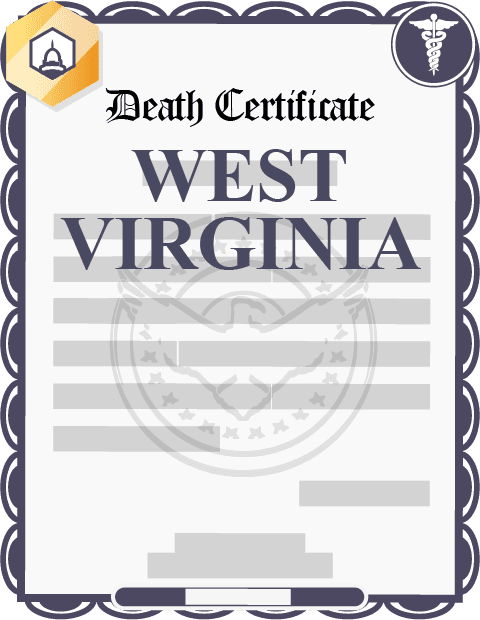 West Virginia death certificate