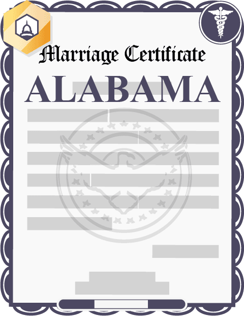 Alabama marriage certificate