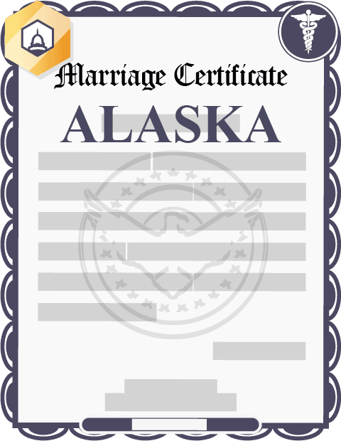 Alaska marriage certificate