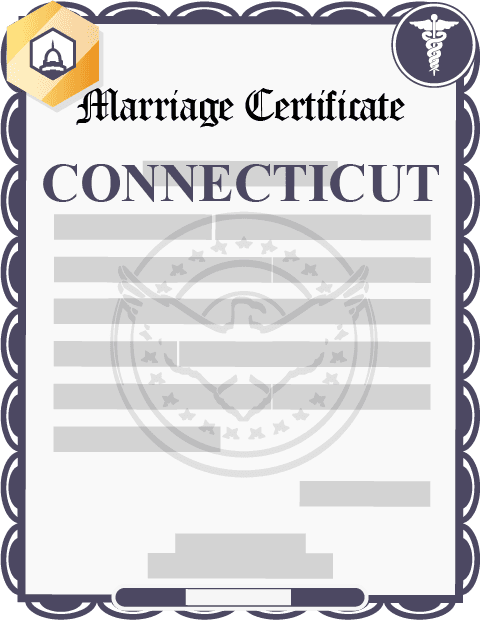 Connecticut marriage certificate