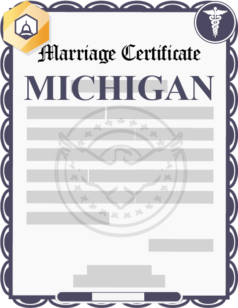 Michigan marriage certificate