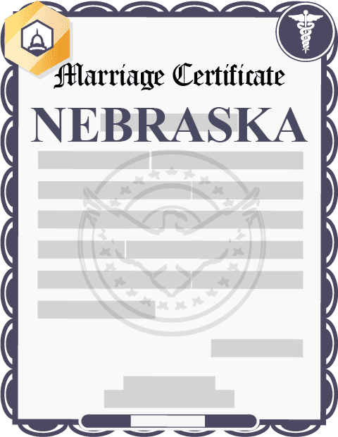 Nebraska marriage certificate