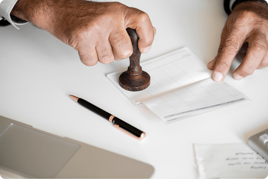 documento en proceso de apostilla