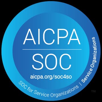 AICPA SOC for Service Organizations certified