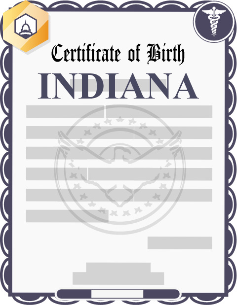 Indiana birth certificate