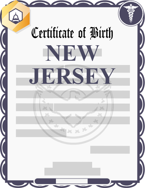 New Jersey birth certificate