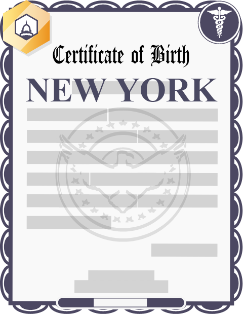 New York birth certificate