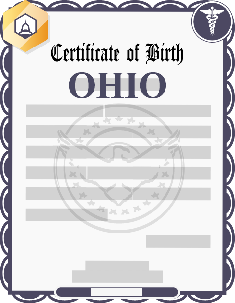 Ohio birth certificate
