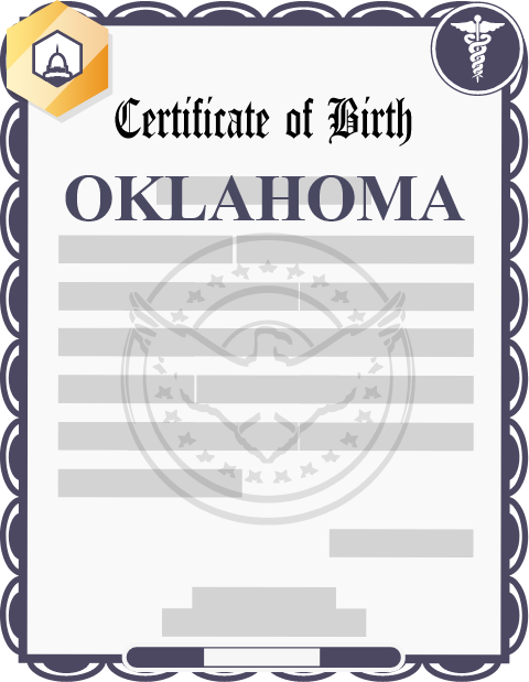 Oklahoma birth certificate