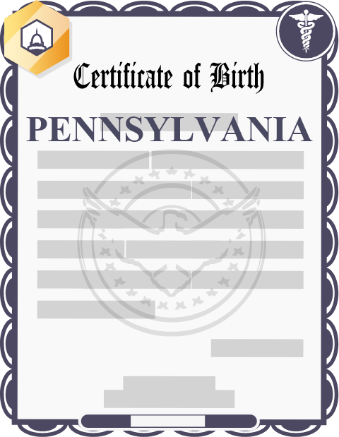 Pennsylvania birth certificate