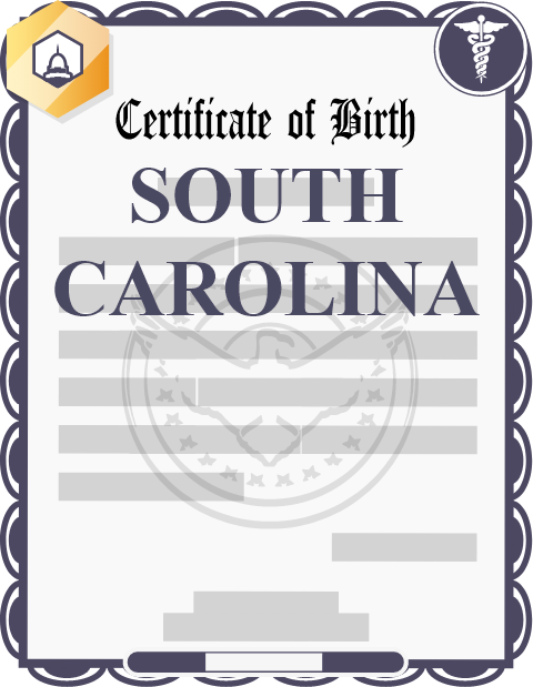 South Carolina birth certificate