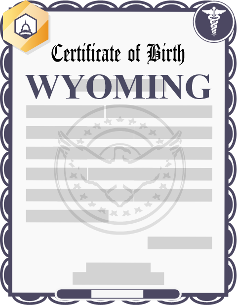 Wyoming birth certificate