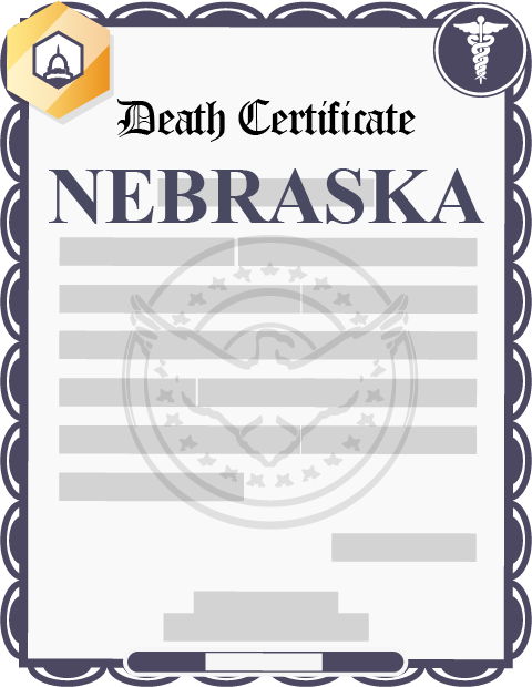 Nebraska death certificate