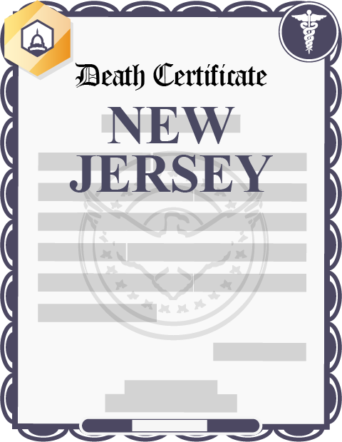 New Jersey death certificate