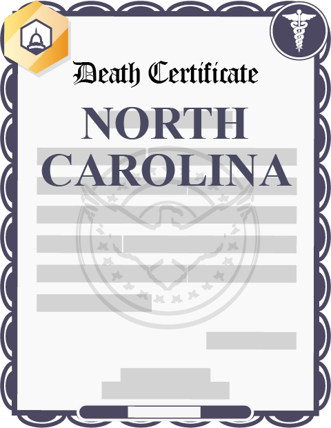 North Carolina death certificate