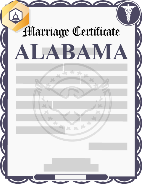 Alabama marriage certificate