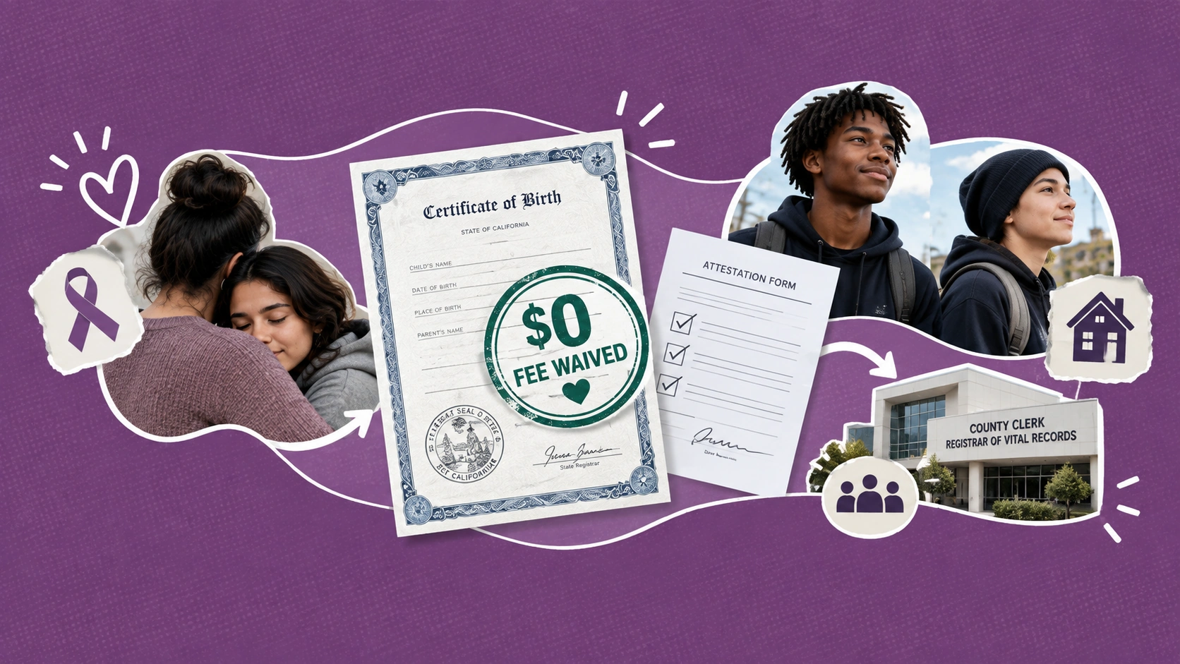 When the Certified Copy Is Free by Law: Fee Waivers for Survivors, Foster Youth, and Young People Without Housing
