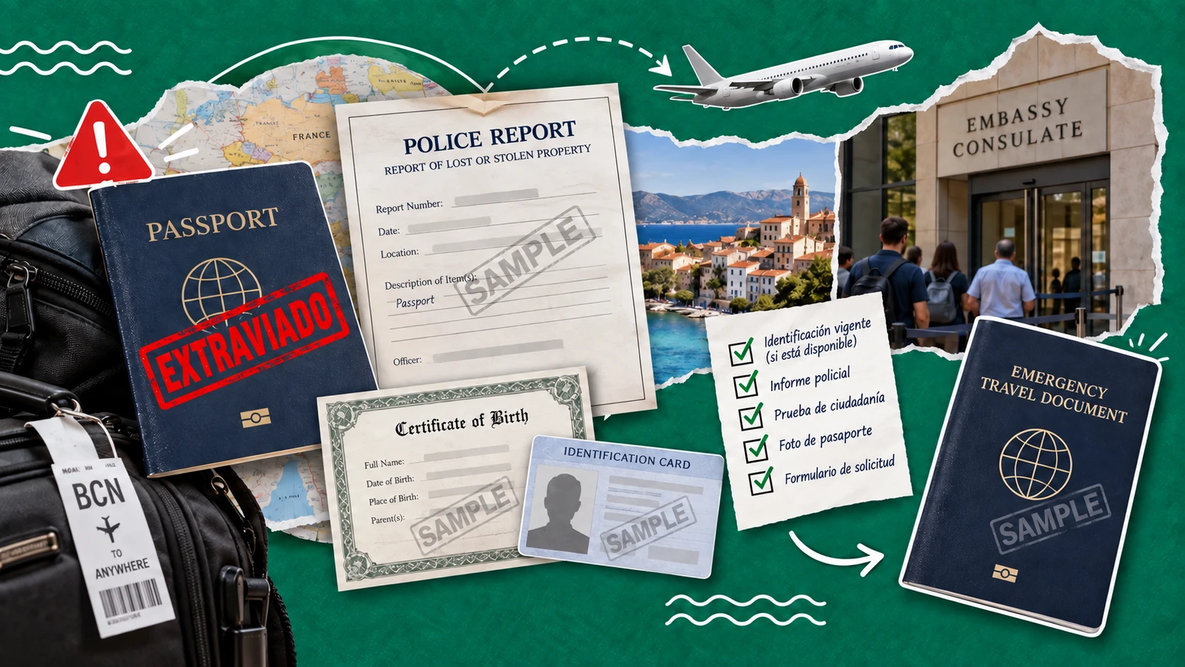 Tu pasaporte se perdió o te lo robaron en el extranjero: qué necesita realmente la embajada de ti