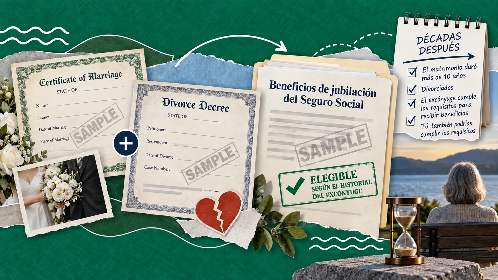 Seguro Social sobre el registro de un excónyuge: la sentencia de divorcio que necesitarás décadas después