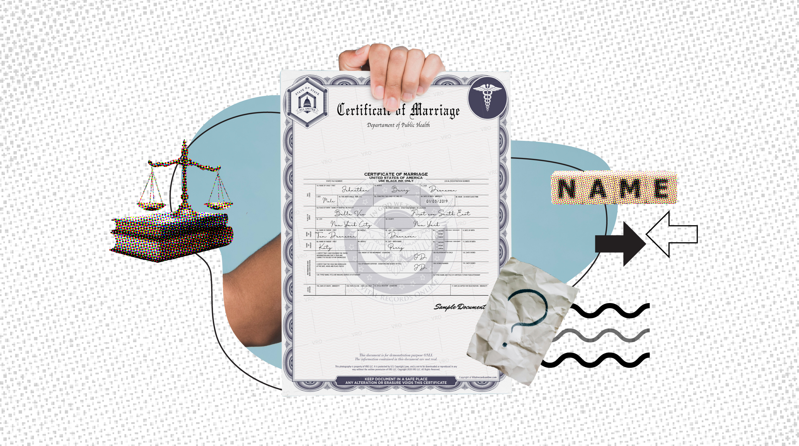 Por qué necesita un acta de matrimonio para cambiar su nombre