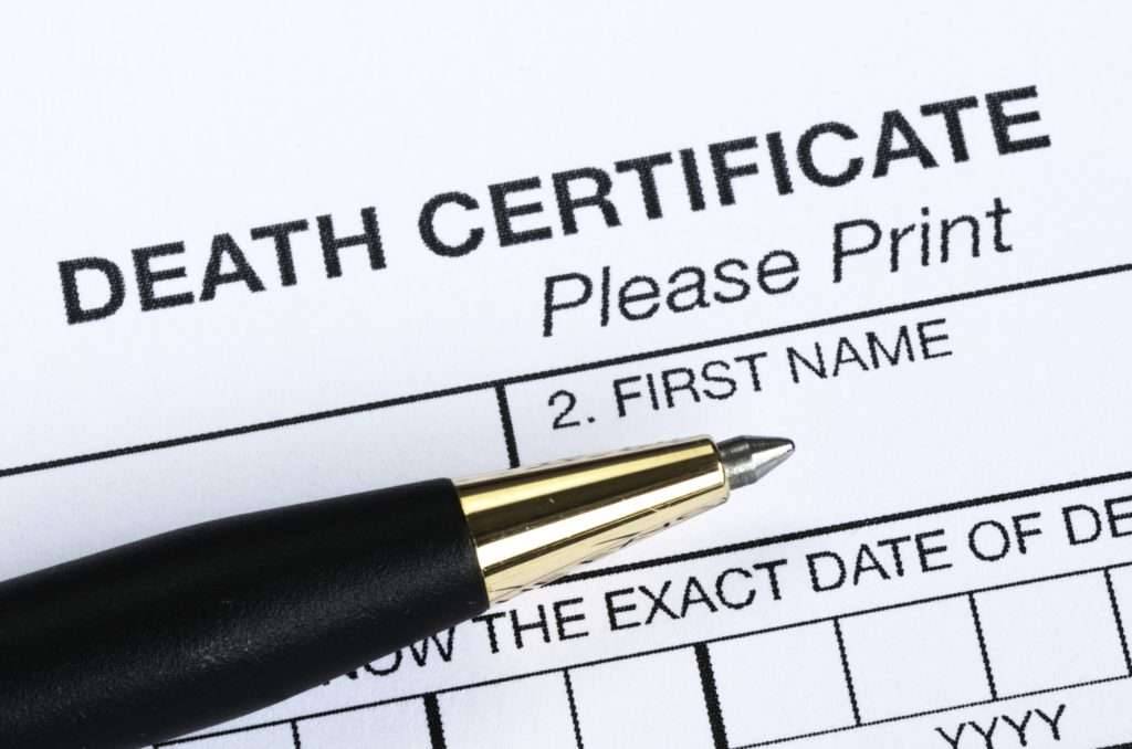 Why Do I Need a Death Certificate?