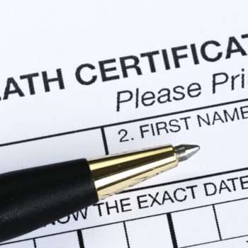Why Do I Need a Death Certificate?