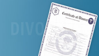 divorce certificate preview