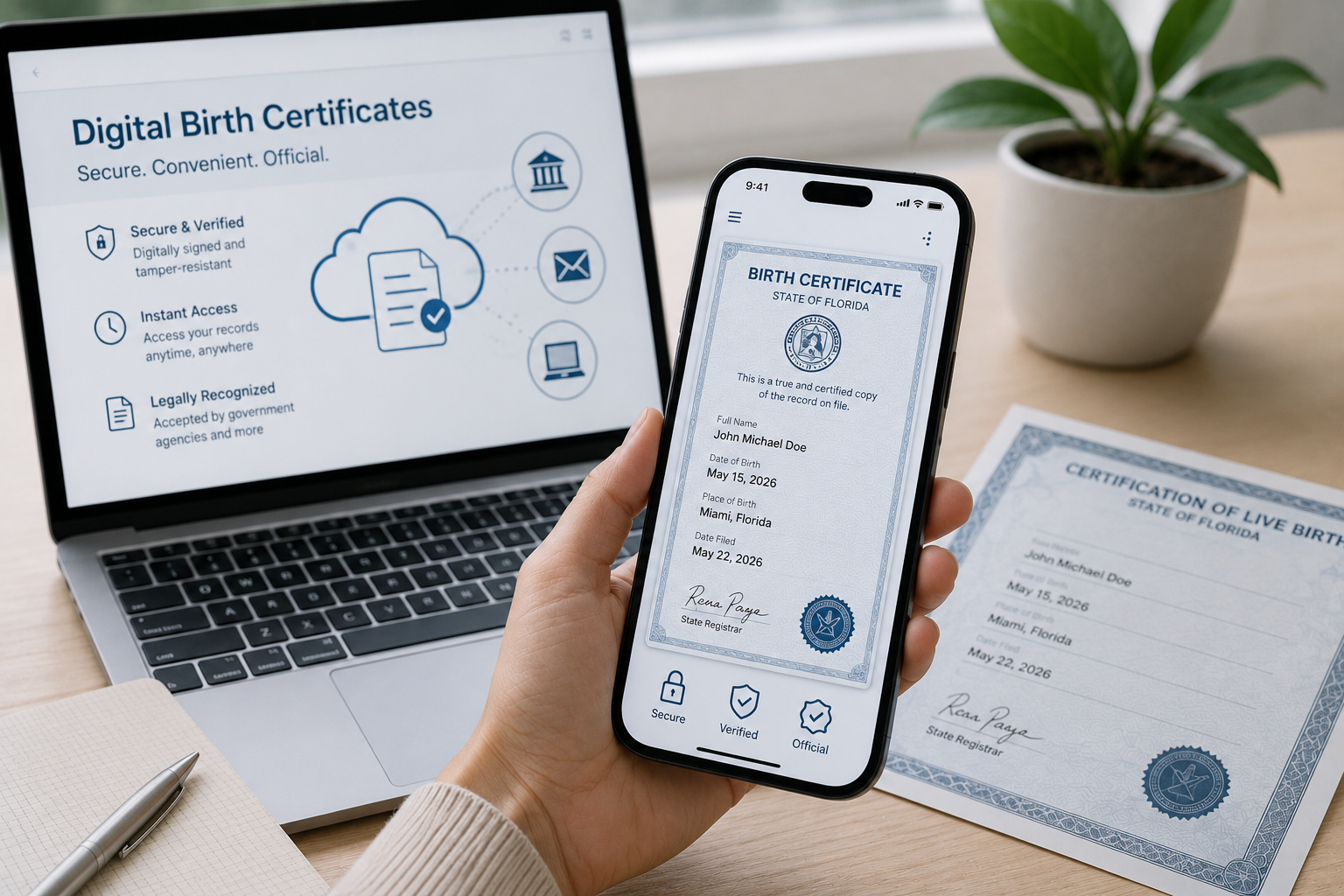 Digital Birth Certificates in 2026: What They Are and Why You Still Need Paper